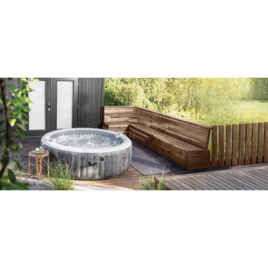 Jacuzzi gonflable Intex PureSpa Baltik 6 places Wi-Fi 216x71 cm 170 jets