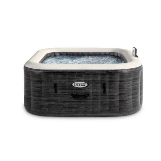 Spa Hinchable Intex PureSpa Ardoise 6 Plazas Cuadrado 1098 L WiFi