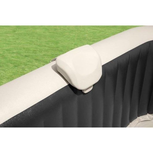 Spa Hinchable Intex PureSpa Ardoise 6 Plazas Cuadrado 1098 L WiFi