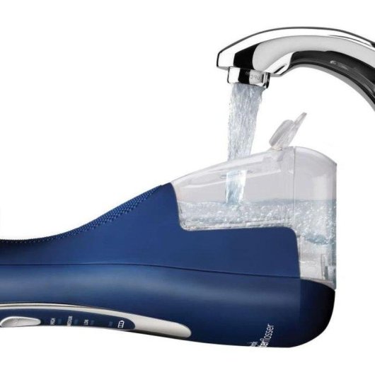 Idropulsori Waterpik WP-583 Tecnologia Ioni Litio 3 Livelli di Pressione 4 Ugelli