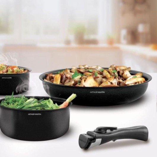 Juego de cocina Arthur Martin AM558 20 piezas aluminio antiadherente
