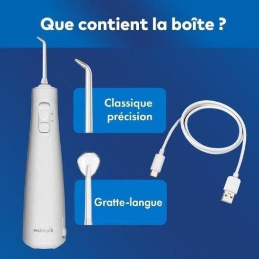 Mundduschen Waterpik Pulse PrecisionPulse Technologie 2 Druckstufen 2 Düsen