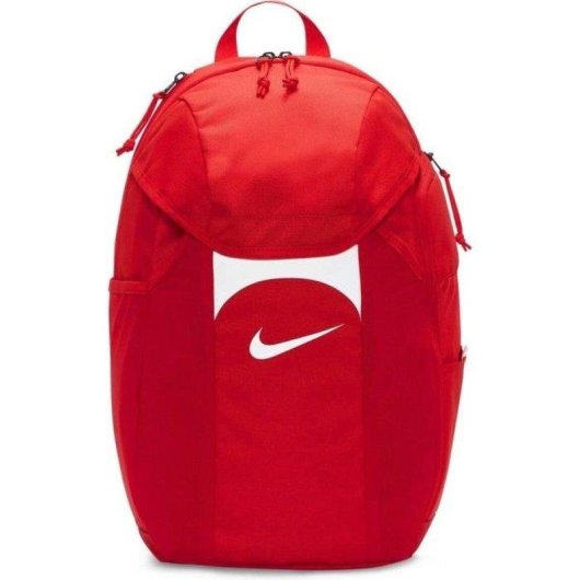 Zaino da Allenamento Nike Academy Team 30L Rosso Storm-FIT con Coperta Impermeabile Rimovibile