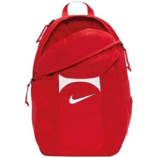 Zaino da Allenamento Nike Academy Team 30L Rosso Storm-FIT con Coperta Impermeabile Rimovibile