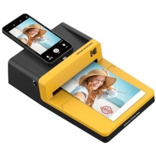 Stampante termica Bluetooth Kodak Dock ERA D600 con ricarica smartphone e foto 10x15