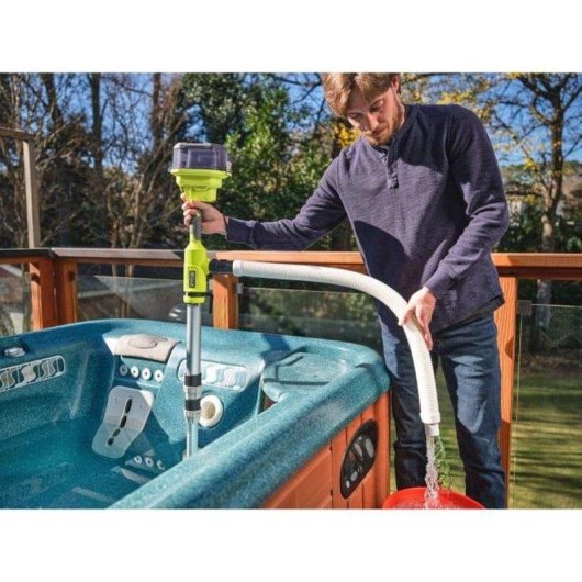 Bomba sumergible telescópica Ryobi RY18STPA-0 18V 3600 l/h 7 m Temporizador