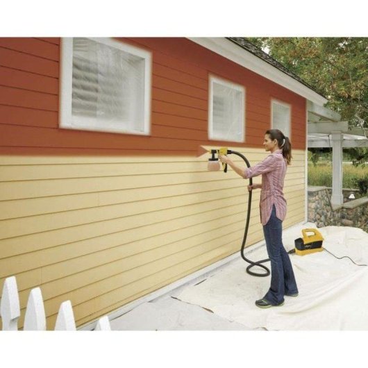 Pulverizador eléctrico Wagner W690 Flexio 630W con dos boquillas y manguera 3,5 m