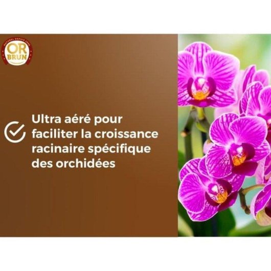Sustrato para Orquídeas OR BRUN 6 L Biodegradable