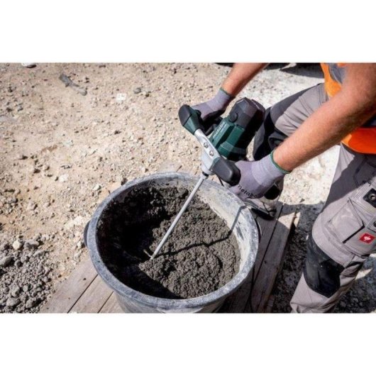 Malaxador Eléctrico de Mano Metabo RWE 1200 1200W Control Electrónico Vario 30L