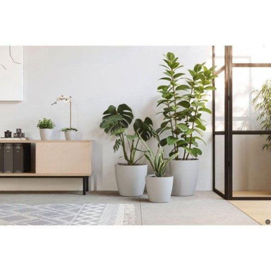 Jardinière Auto-ruisselante Artevasi San Remo SWS 42 MA 43,3 cm Gris Anthracite