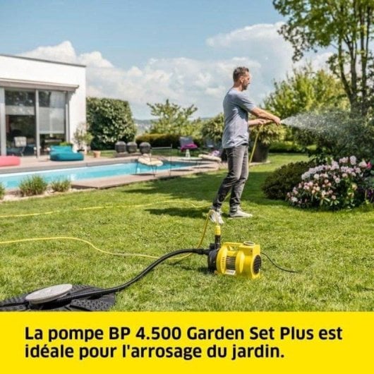 Pompe de surface Kärcher BP 4.500 Garden Set Plus 550W pour jardins 350m²