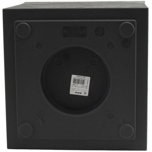 Vaso Quadrato EDA Volcania Up 21L Antracite 29,5cm