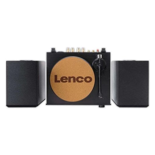 Platina Vinil Lenco LS-700BK Bluetooth 5.2 Amplificador 2x100W RMS