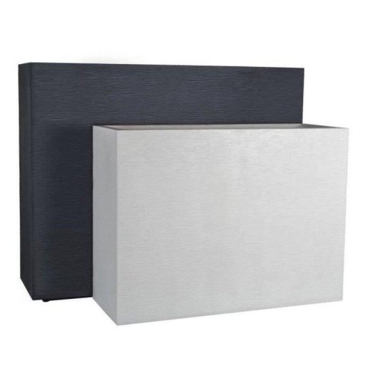 Jardinière Muret Loft Graphit EDA 46L Plastique Gris Anthracite