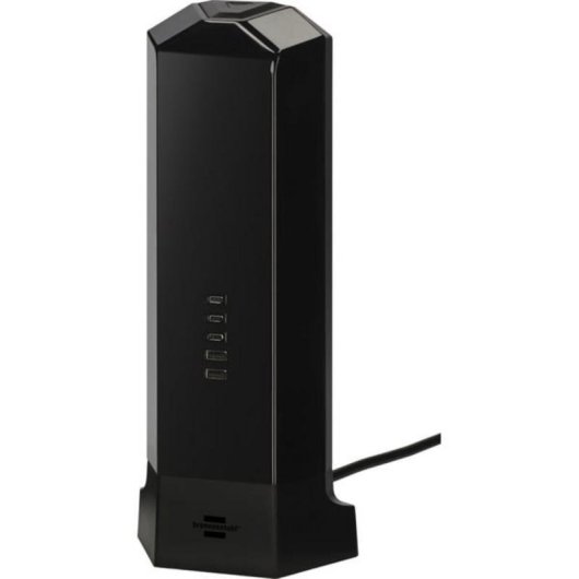 Multiprise Brennenstuhl Gaming Tower 9 prises USB-A USB-C RGB Wi-Fi