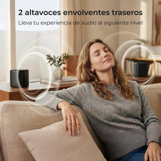 Barra de Sonido Ultimea Aura S5T 7.1 420W Bluetooth HDMI eARC Dolby Atmos