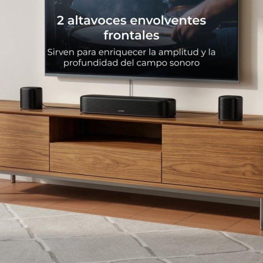 Barra de Sonido Ultimea Aura S5T 7.1 420W Bluetooth HDMI eARC Dolby Atmos