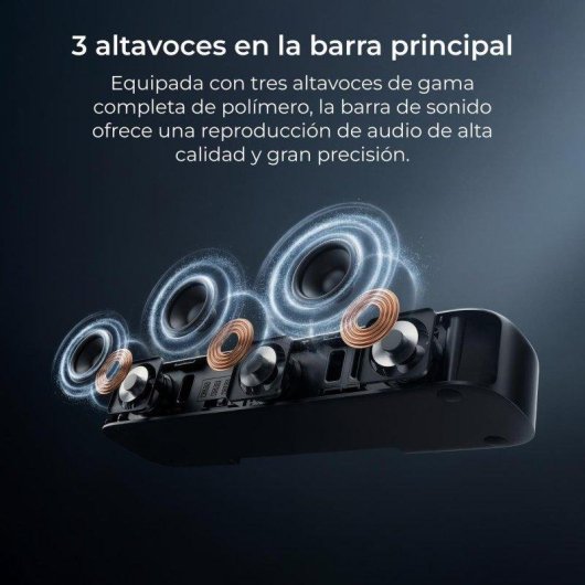 Barra de Sonido Ultimea Aura S5T 7.1 420W Bluetooth HDMI eARC Dolby Atmos