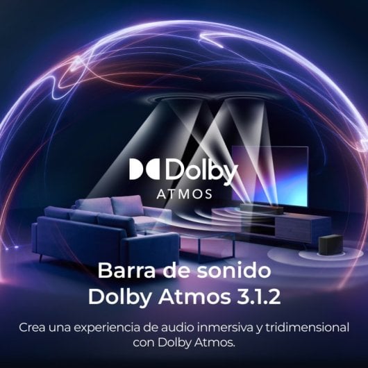 Soundbar Ultimea Poseidon M70 3.1.2 Kanäle 150W Bluetooth Subwoofer Kabellos Dolby Atmos