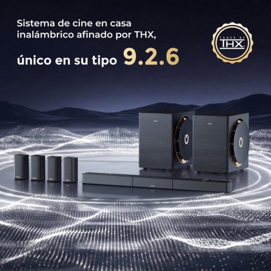 Ultimea Skywave Series Sistema de Cine en Casa 9.2.6 con Dolby Atmos y Surround Inalámbrico