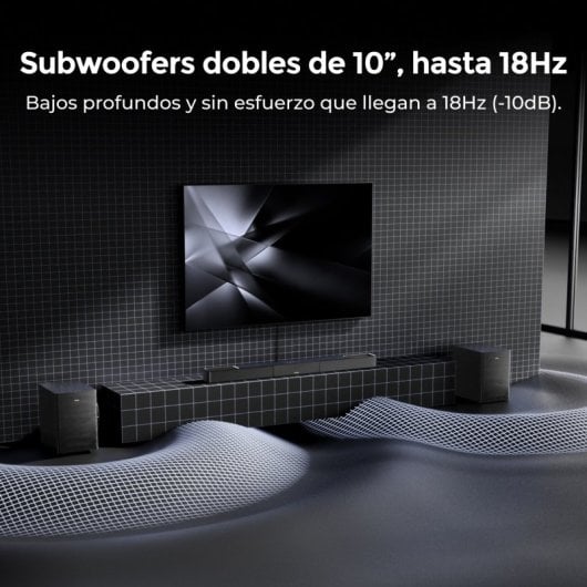 Ultimea Skywave Series Sistema de Cine en Casa 9.2.6 con Dolby Atmos y Surround Inalámbrico