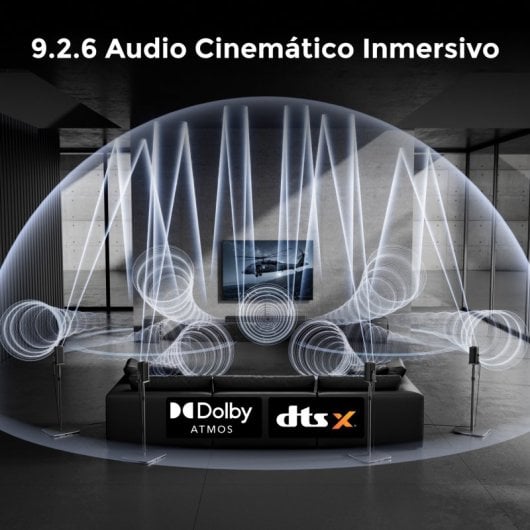 Ultimea Skywave X100 Dual Sistema de Sonido Surround Inalámbrico 9.2.6 Ajustado THX con Dolby Atmos
