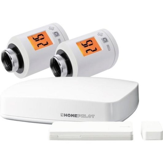Kit de início aquecimento smart HOMEPILOT Blucomfort com Gateway e termostatos