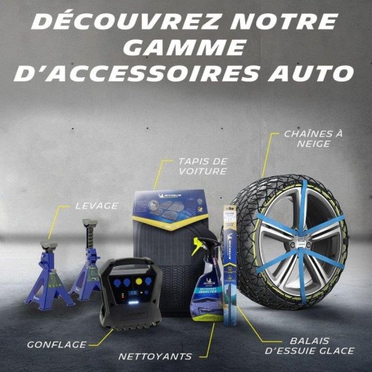 Compressor Michelin Mini 10 Bar Sem Fios Ecrã LCD Preto