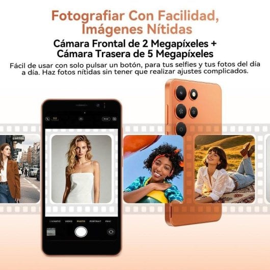 Blackview Wave 2C 4G 3GB 32GB 5" Naranja