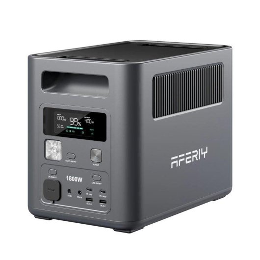 Estação de energia AFERIY Nomad1800 1024Wh 2 portas AC 3 USB Bateria LiFePO4