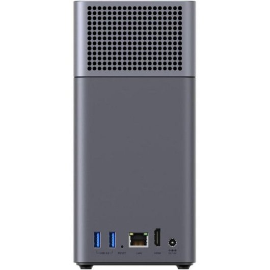 NAS UGREEN 2 bahías 7,8TB 4GB RAM HDMI USB-C RAID 0/1 JBOD compacto