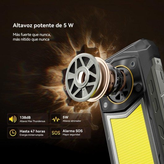 Blackview Rock 5 4G 12GB 256GB 6.78" Noir
