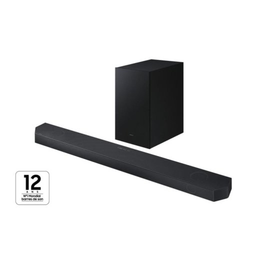 Barra de Sonido Samsung HW-Q600H/ZF 3.1.2 380W Bluetooth WiFi Dolby Atmos Negra