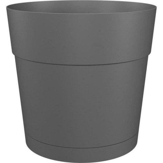 Maceta Autorriego Artevasi Capri Large 30 cm Gris Antracita