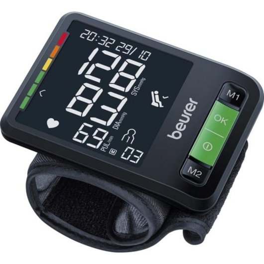 Esfigomanómetro de muñeca Beurer BC 87 Bluetooth pantalla XL