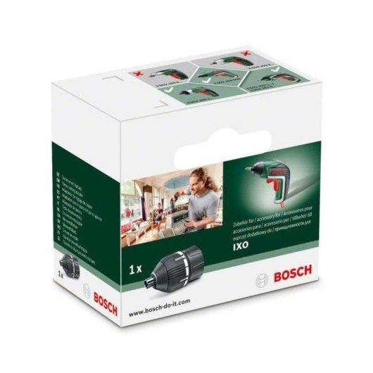 Adaptador de par Bosch IXO 1600A001Y5 para parafusador sem fios 3,6V