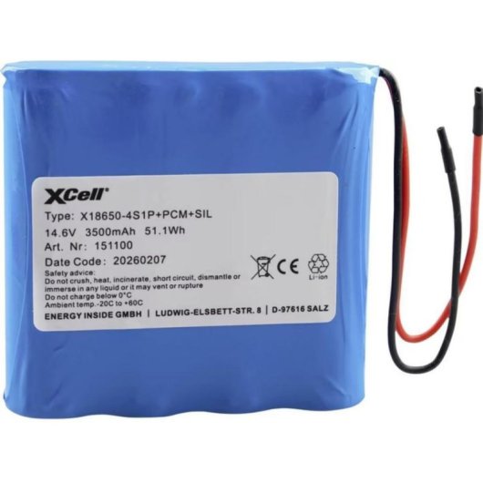 Batterie Li-Ion XCell 18650 3500 mAh Recargable