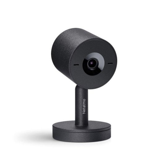 Cámara de seguridad interior Netatmo Advance Negra con detección de caras