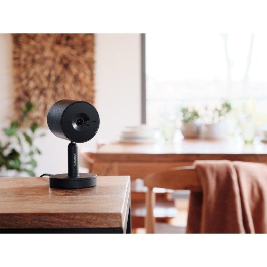 Cámara de seguridad interior Netatmo Advance Negra con detección de caras