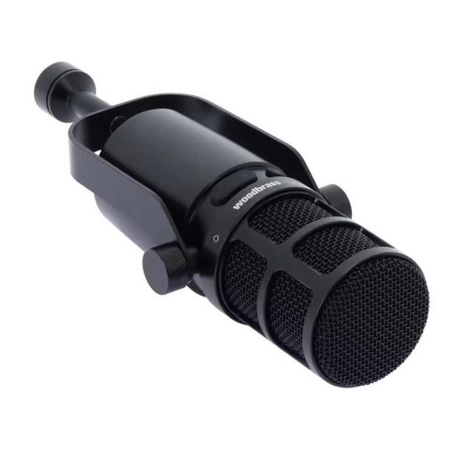 Micrófono Woodbrass 409983 USB-C cardioide con salida mini-jack