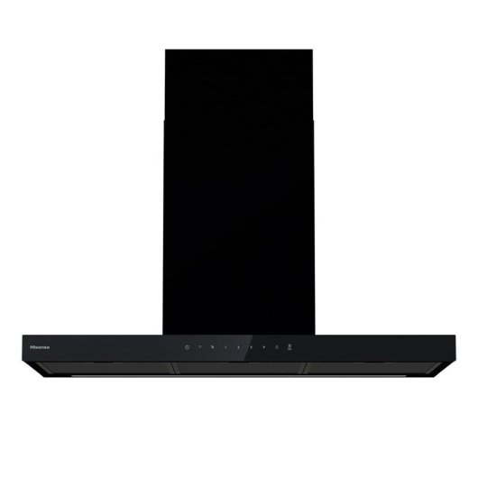 Campana extractora Hisense con motor inverter extracción 90cm y control táctil