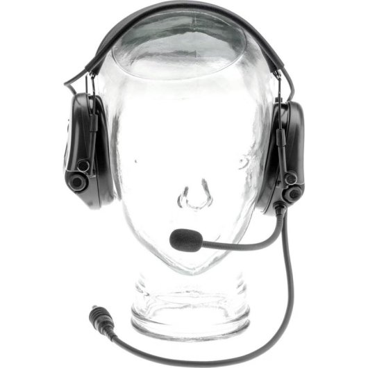 Sordin Supreme Headset mit Kabel, Mikrofon und Lautstärkeregler, grün