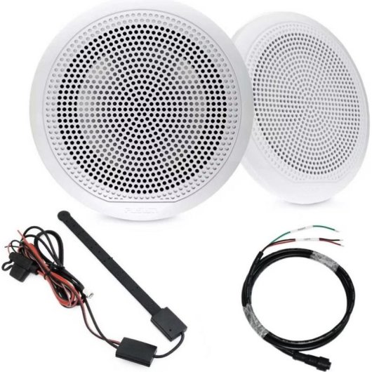 Altoparlanti Nova marini FM/DAB 80W IP65 con illuminazione RGB
