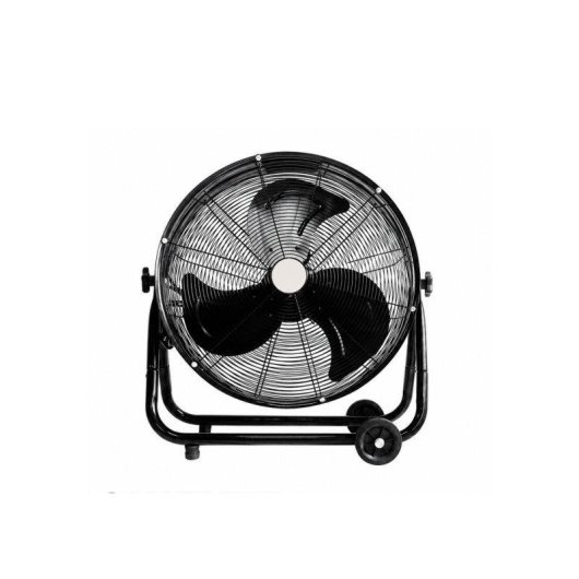 Ventilador Industrial Bilake 180W 64cm 3 Velocidades Cabezal Orientable con Ruedas
