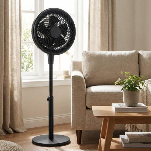 Standventilator Autrucker 85W 10'' 3 Stufen Oszillierend Leise Höhenverstellbar