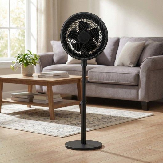 Standventilator Autrucker 85W 10'' 3 Stufen Oszillierend Leise Höhenverstellbar