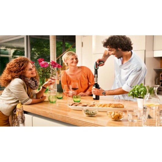 Adaptador sacacorcos Bosch IXO Collection aço inoxidável escovado