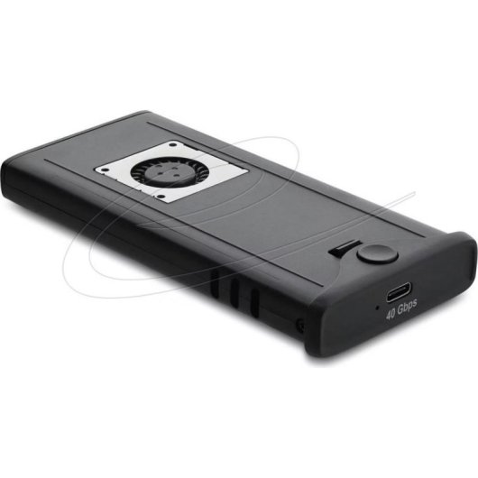 PC-Gehäuse Delock SSD M.2 Metall Thunderbolt 3/4/5 USB-C 40 Gbps