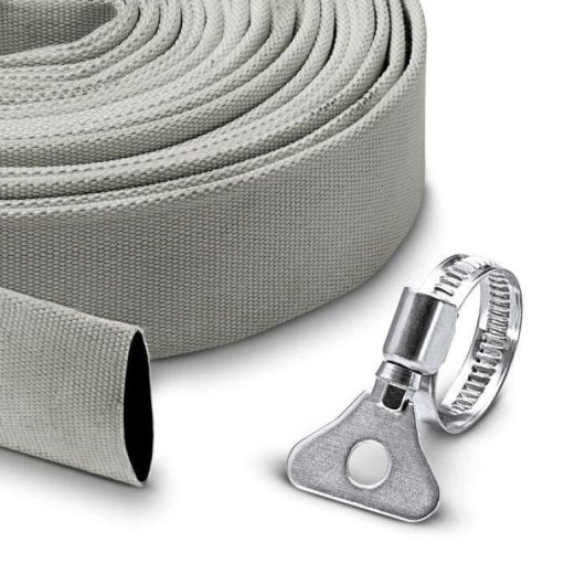Kärcher Flachschlauch-Set 10 M 32 Mm Edelstahlklemme 5 Bar Beige