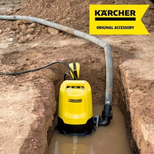 Kärcher Flachschlauch-Set 10 M 32 Mm Edelstahlklemme 5 Bar Beige